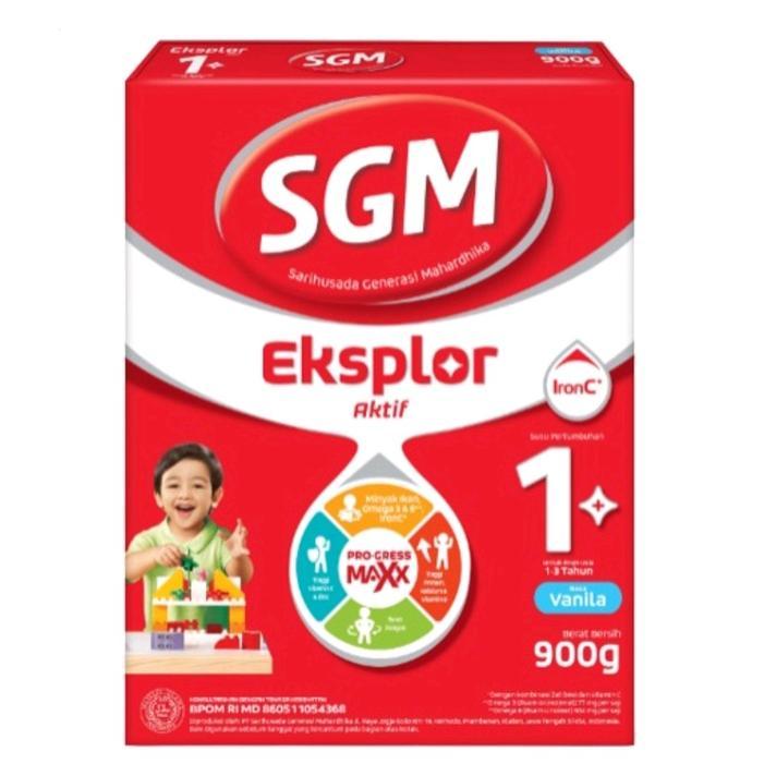 *PROMO SGM 900gr (2 box) 1+3+5+  Madu / Vanila / Coklat 900gr  sgm soya 1-5  Madu  / Vanila Eksplor 