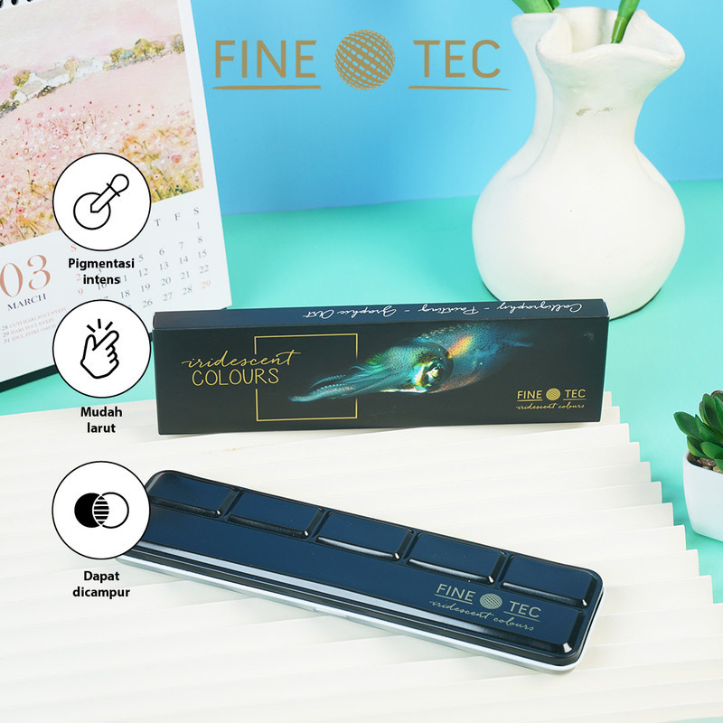 Finetec Iridescent Colour Isi 6 pcs/set
