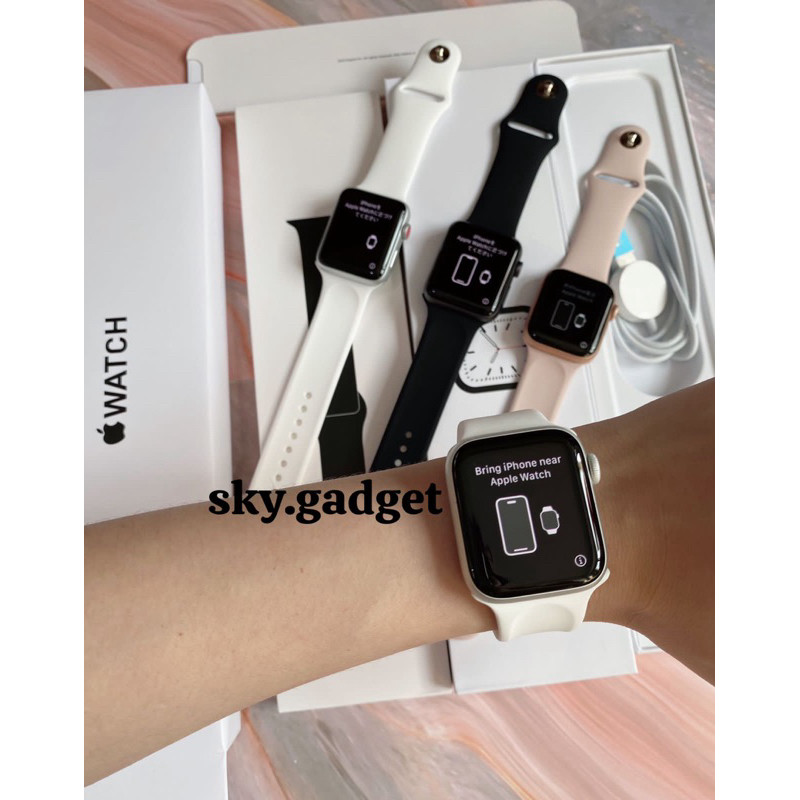 Apple Watch / iwatch Seri 4 5 6 /  40mm 44mm Second Original 100% Fullset Like New Bergaransi ex int
