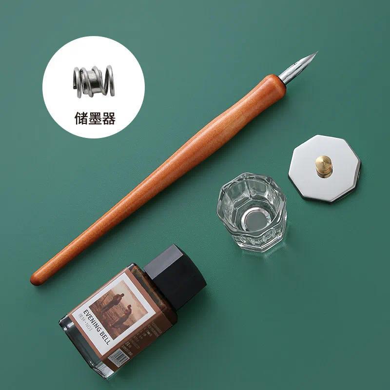 Tachikawa Pen Tip Wooden Stick Dipping Pen  Special For Light Colored Hook And Loop Painting Comic W