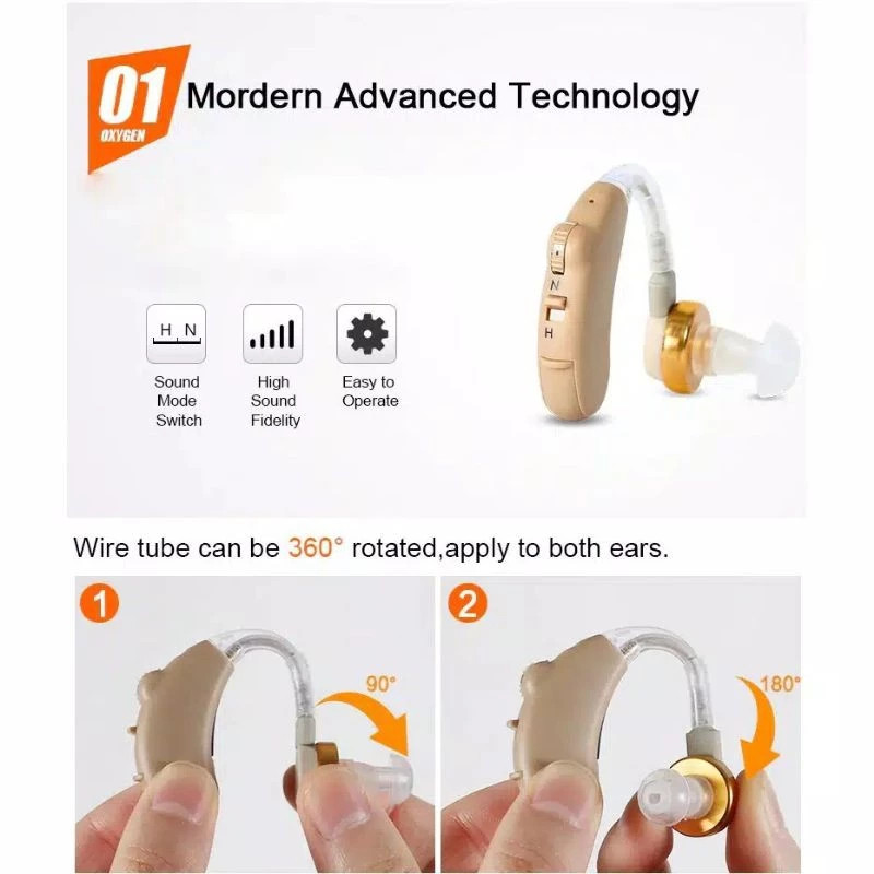 Alat Bantu Dengar Denger Telinga Orang Tua Lansia mini Original Anak anak Digital Hearing Aid Alat B