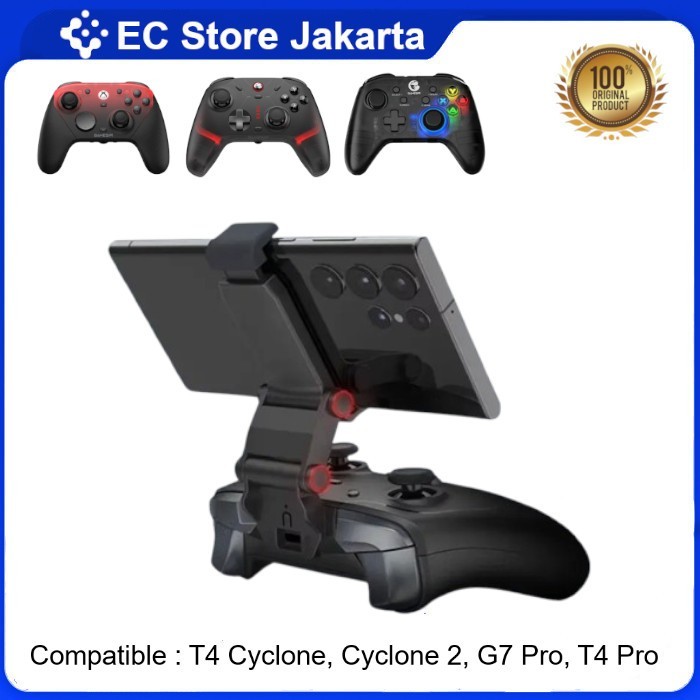 Bermain || GameSir Mobile Phone Clip Stand Holder for Gamepad T4 Cyclone Series / Cyclone 2