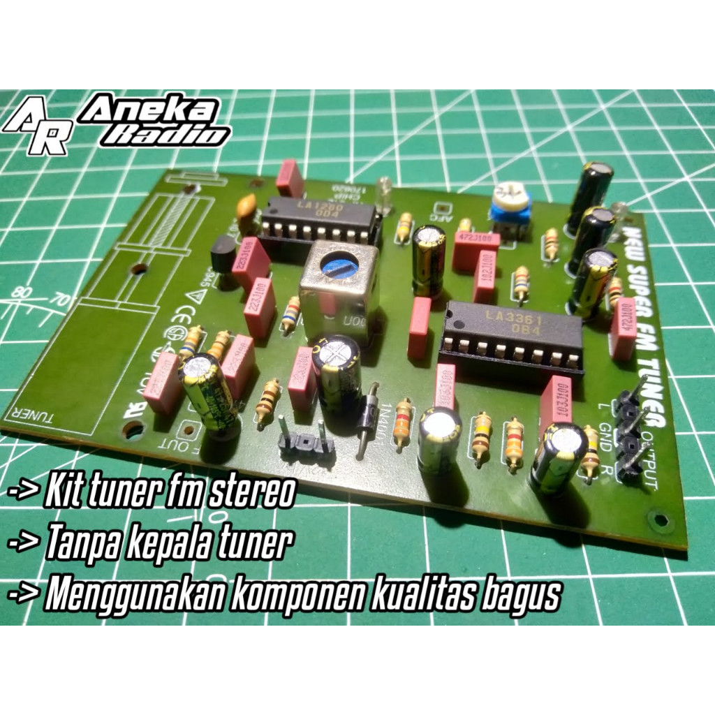 Kit tuner fm stereo