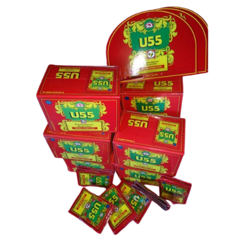 OBAT SAKIT KEPALA U55 EXTRA 1 SACHET @ 900 MG