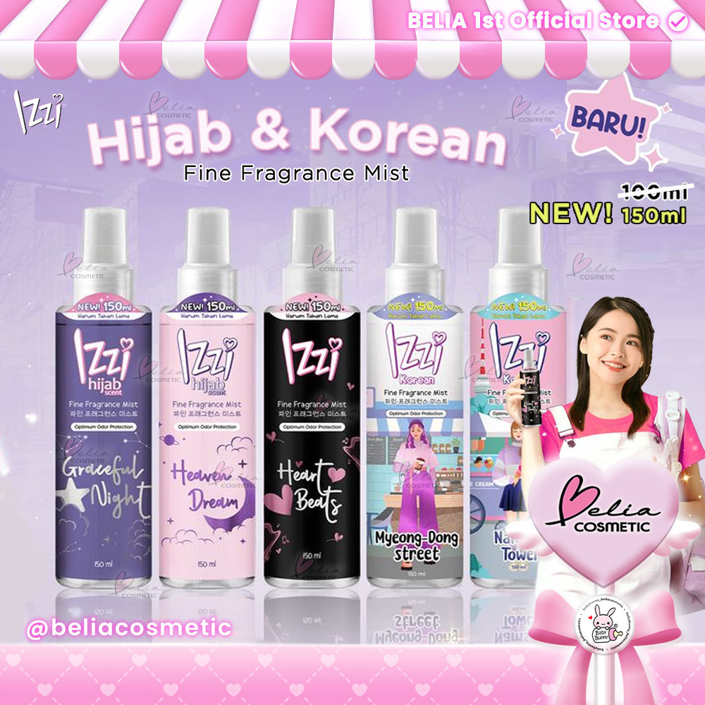 BELIA  IZZI Fine Fragrance Mist 100ml | Parfum Wanita Hijab | Parfum Hijab