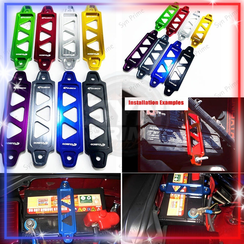 Bracket Aki Mobil Accu Tie Bracket Ukuran Pendek Universal