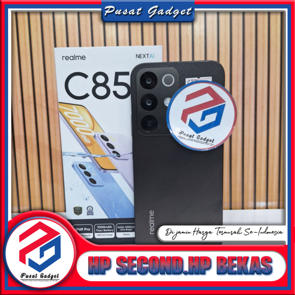 Realme C85 4G Ram 6/128GB | Ram 8/256GB Second Pusat Gadget