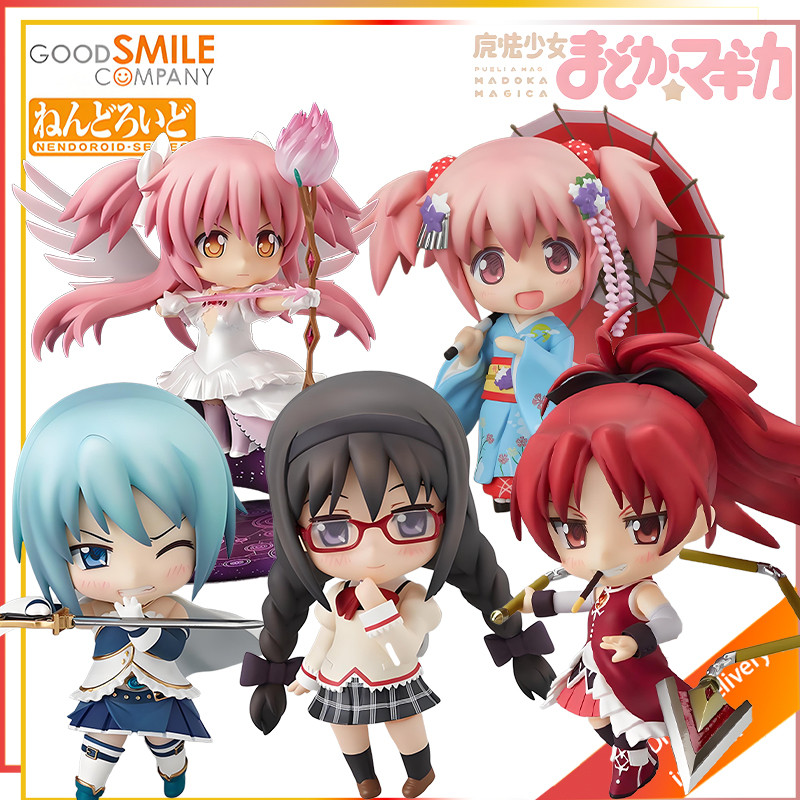 GSC Original Nendoroid Series Puella Magi Madoka Magica Miki Sayaka cing Girl Action Joint Mobility 