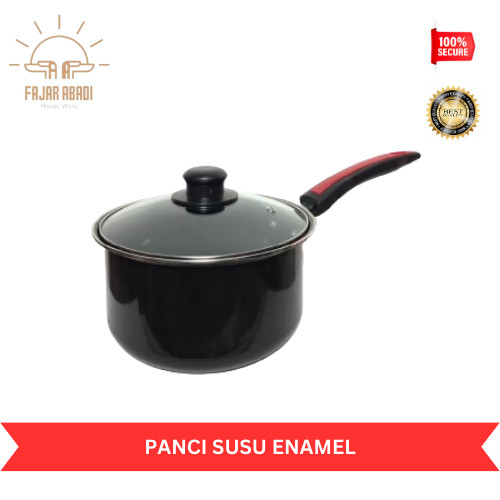 Panci Susu Enamel 18 & 20/Panci Susu Enamel Serrbaguna Anti Lengket Berkualitas