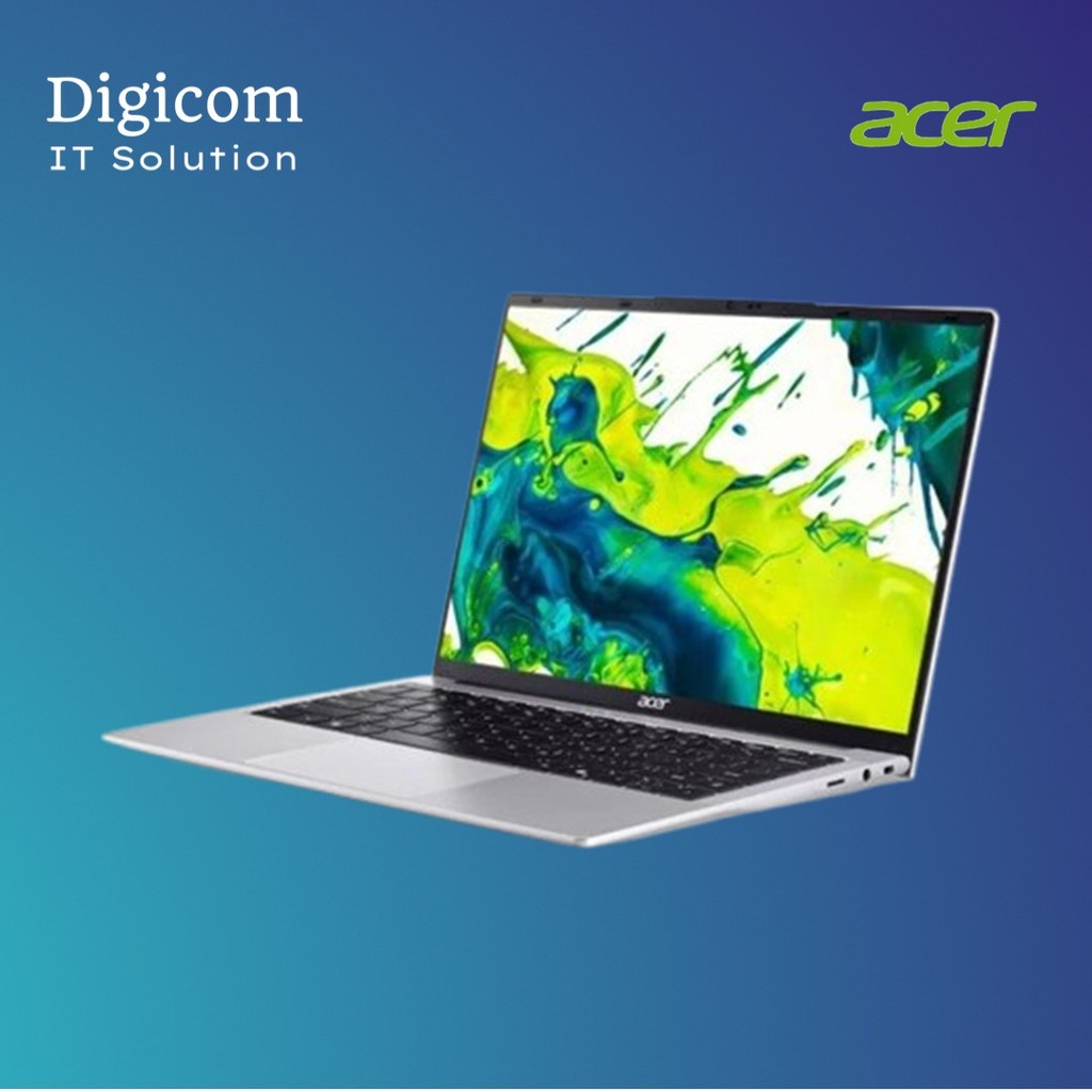 LAPTOP ACER AL14-37P-38AK I3-N355/8/256/W11/SILVER