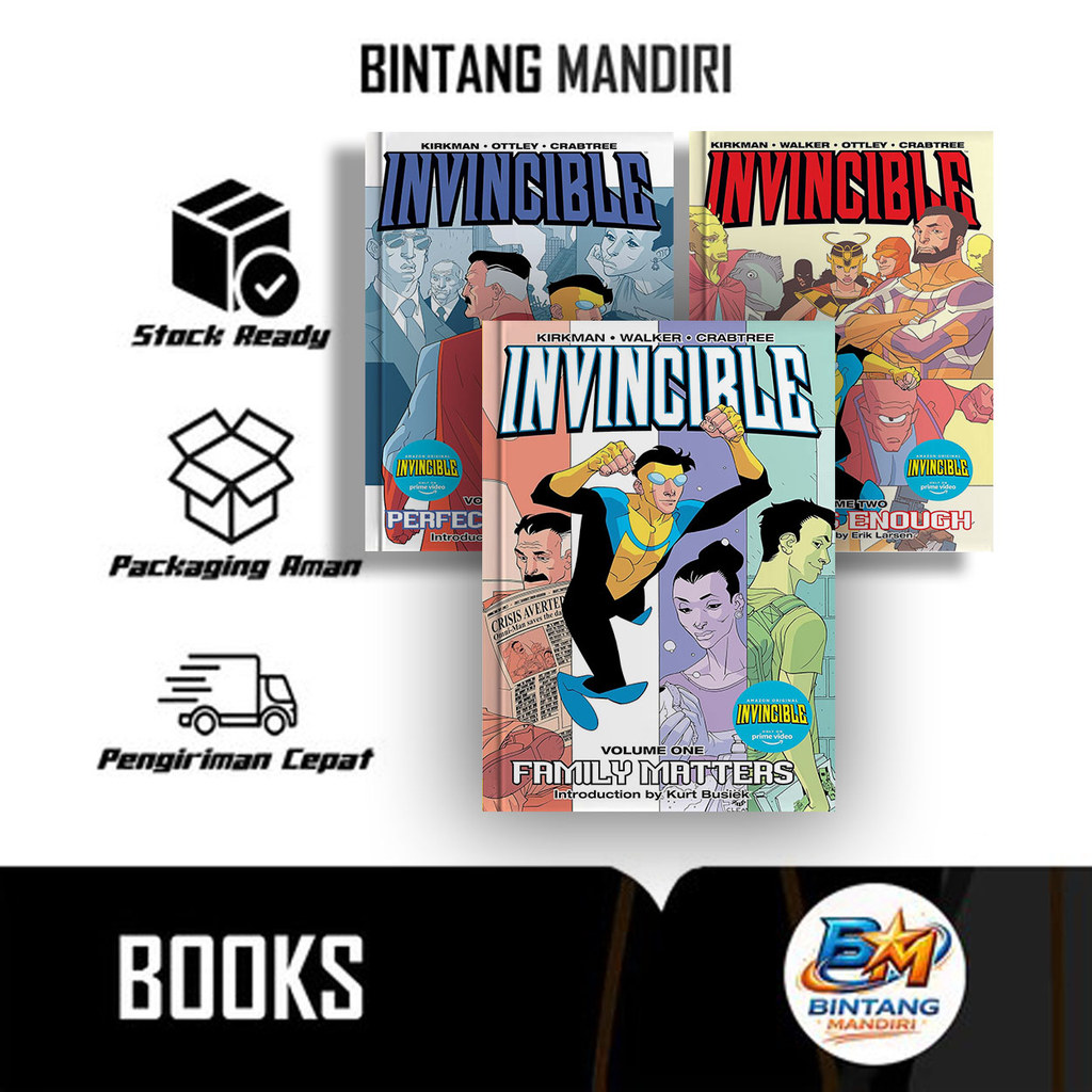 Comic the Invincible Book 25 Series | Bahasa Inggris (English Book)