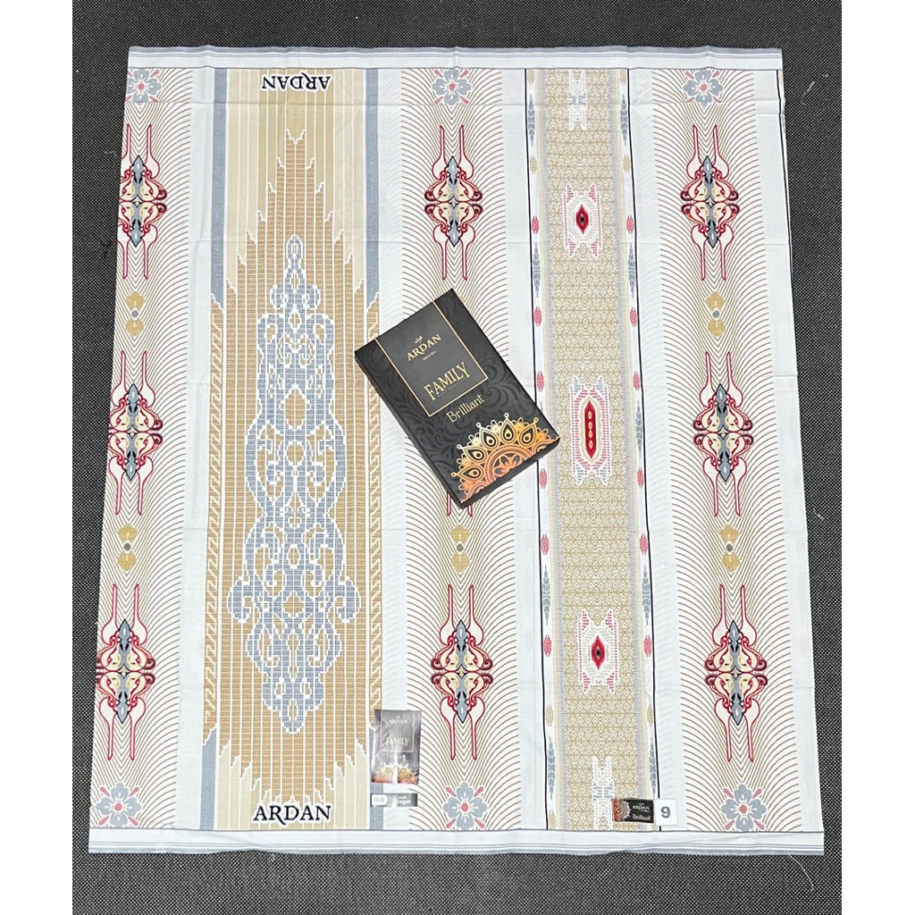 Sarung Ardan Briliant Gold Putih White Series