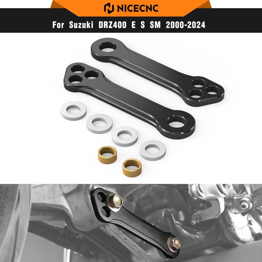 NICEC For Suzuki DRZ400 DRZ400E DRZ400S DRZ400SM DRZ 400 S DRZ 400 SM 2000-2024 2023 Multi-Level Low