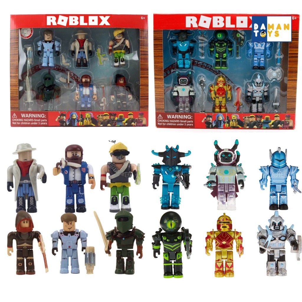 GOUTA75 Mainan Roblox Figure Set Figur Cake Topper Roblox murah