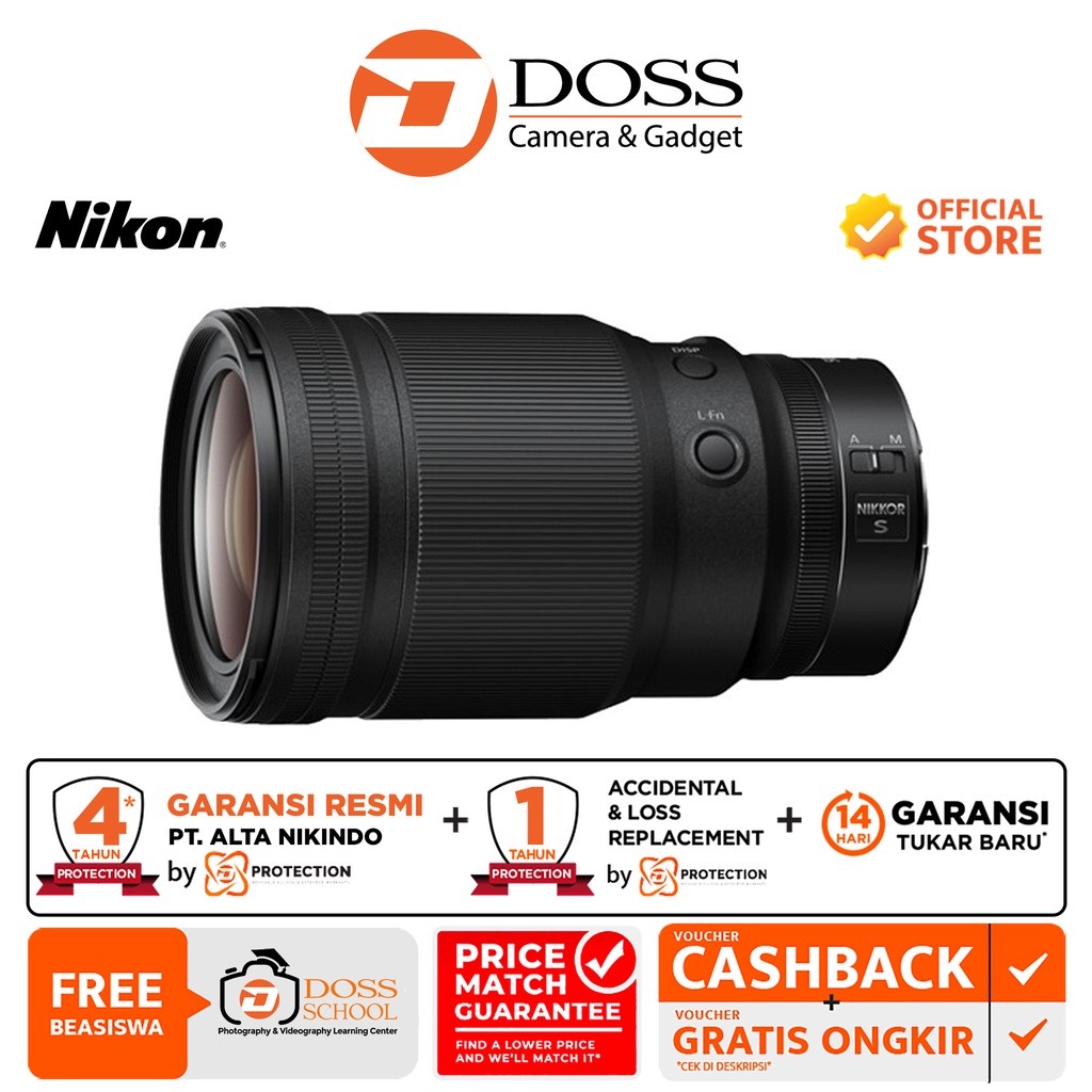 Nikon NIKKOR Z 50mm f/1.2 S Lens