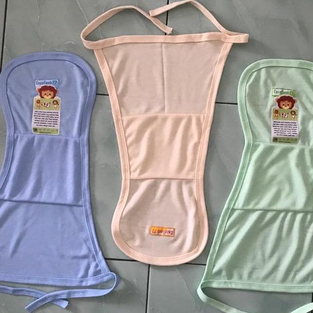 Popok Kain Bayi 3pcs / Popok Bayi Baru Lahir - Excellent77 Polos