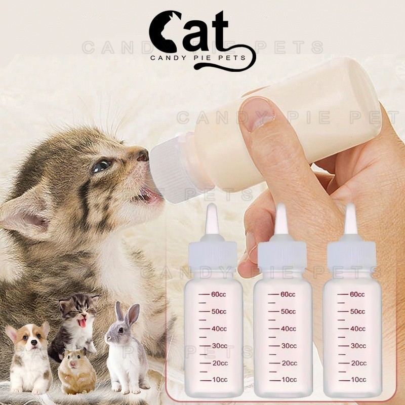 Dot Anak Kucing Baru Lahir Botol Kucing Anjing + Sikat+Dot
