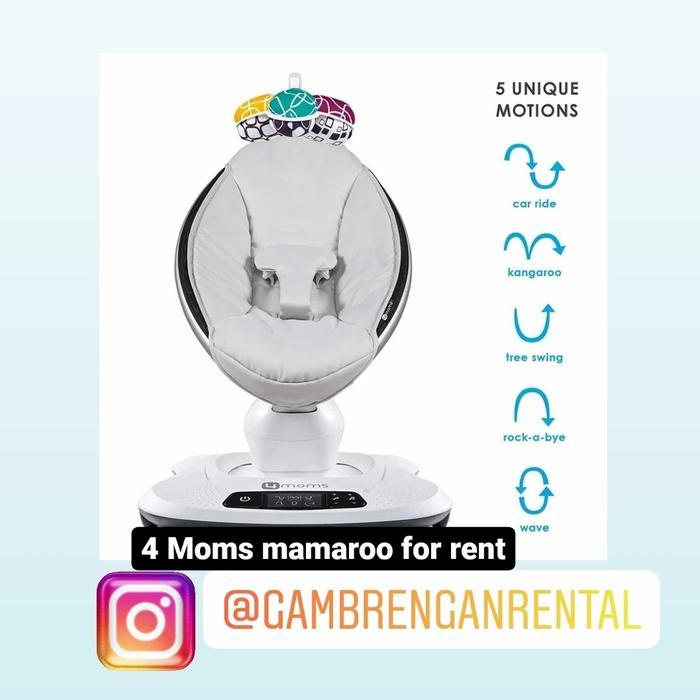 Sewa 1 bulan Mamaroo 4.0 Multicolor 4moms preloved mothercare rental