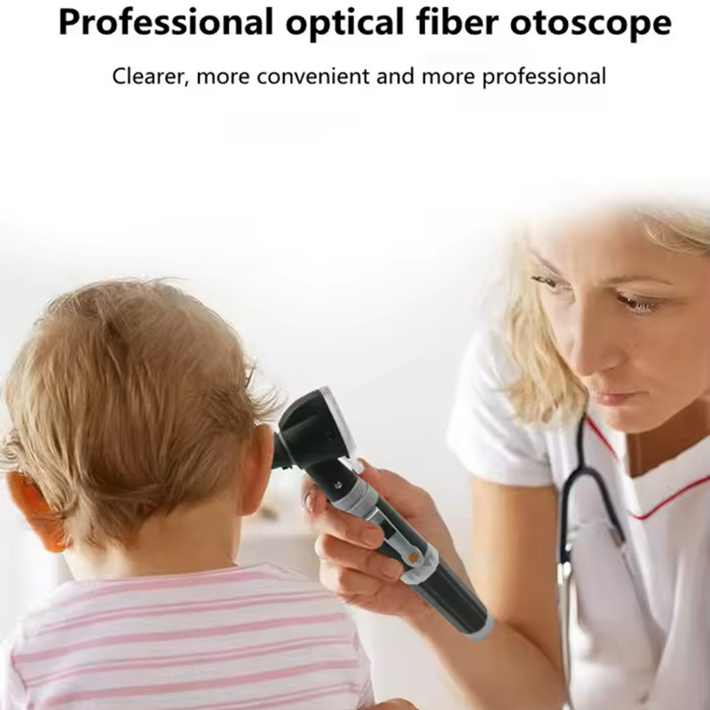 Otoskop LED Alat Periksa Telinga THT Otoscope Ear Scope Endoskopi Saluran Telinga