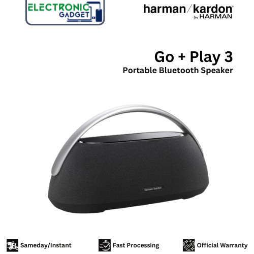 Harman Kardon Go + Play 3 Portable Bluetooth Speaker Go+Play 3 Go Plus Play