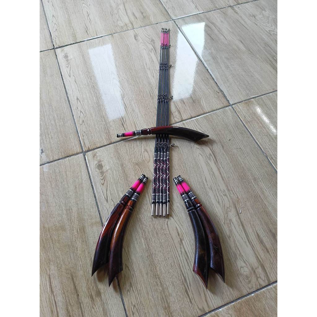 7.7 joran pancing joran timbang cabut pahul set 5 sambung pahul