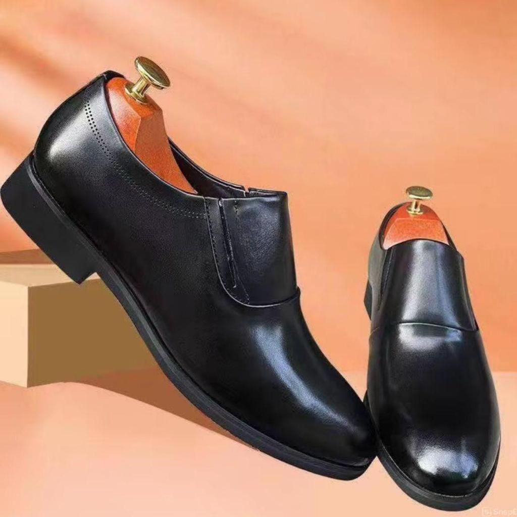 204 Pantofel Oxford Formal Black Shoes Pria || Sepatu Kantor Cowok Laki Kerja Kantor Dress Shoe Hita