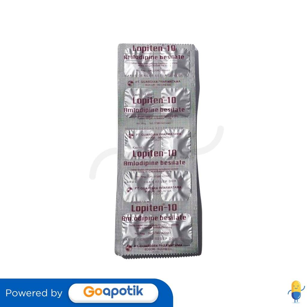 LOPITEN-10 10 MG 1 STRIP @ 10 KAPLET
