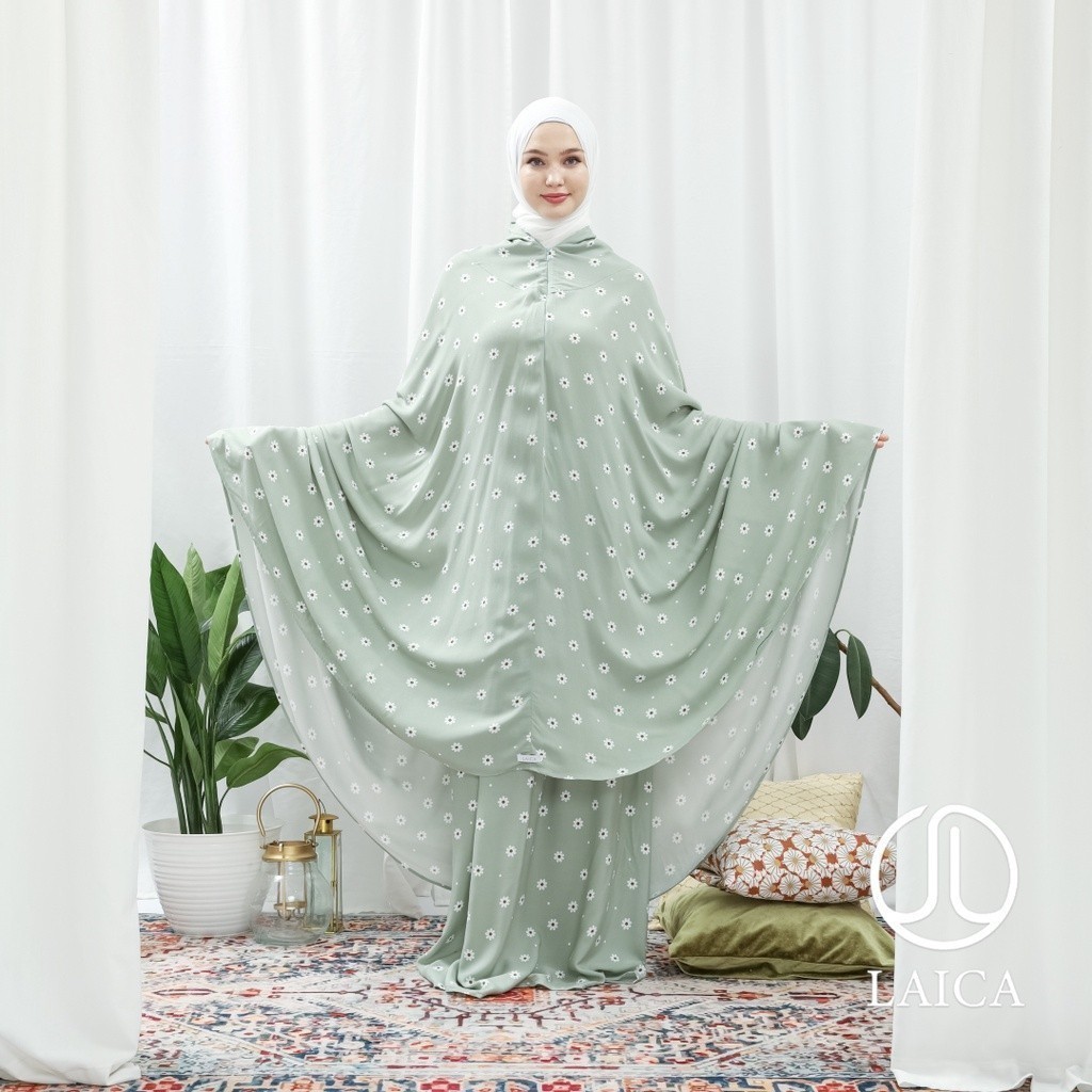 PROMO Mukena Laica Rayon Calla 2in1 All Size