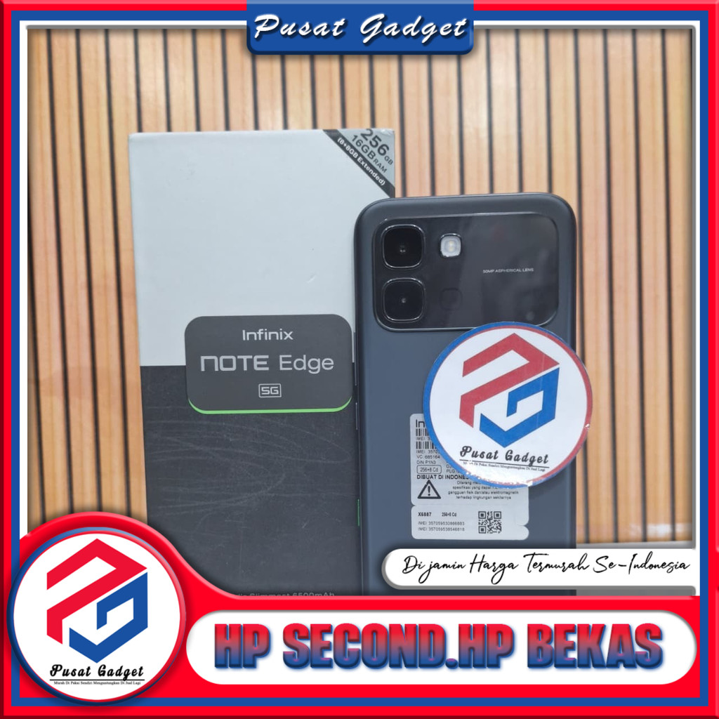 Infinix Note Edge 5G Ram 8/128GB | Ram 8/256GB Second Pusat Gadget