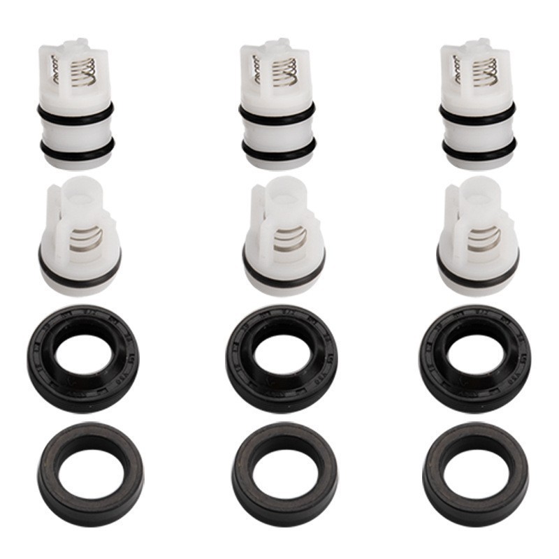 12pcs Seal Valve Jet Cleaner Klep Jet Cleaner High Pressure Inlet Valve Outlet Valve Jet Cleaner
