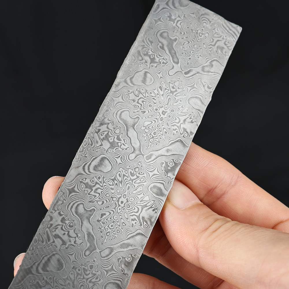 Nocore Damascus  Blade Steel Plate Bar  Making Steel Billet Blanks HRC59, 13C26 VG10 Stainless Steel