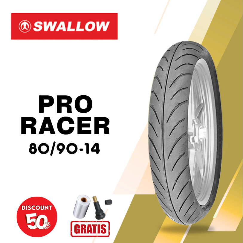 Ban Motor SWALLOW PRO RACER 80/90-14 Tubeless