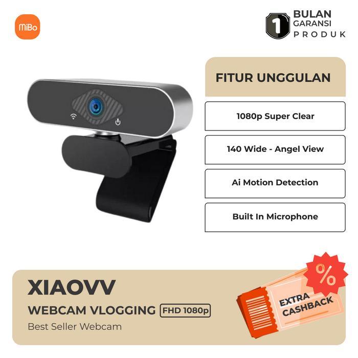 XIAOVV USB Computer Camera Webcam Vlogging 1080p - Xiaovv 1080p