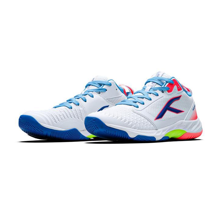 kia.store99 Hundred Volley Shoes Hypercourt-Spike High Cut HVFS-4M114 Free Kaos Kaki - 41 - White/Bl