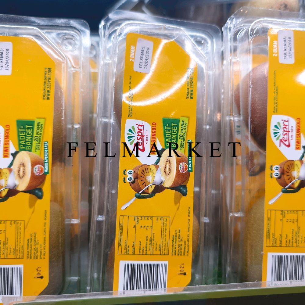 Buah Kiwi Zespri Gold Isi 2 Pcs / Buah Kiwi Golden Manis / Pack