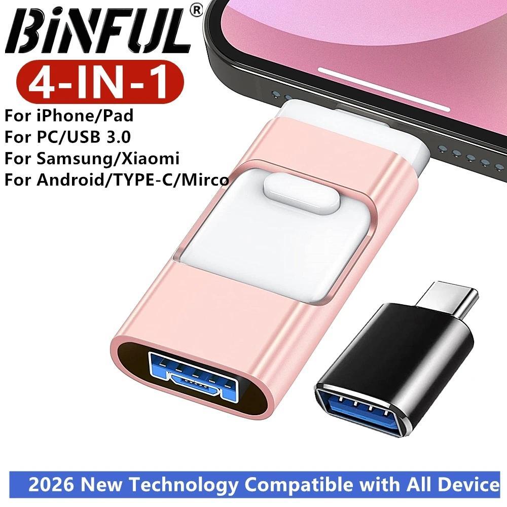 For iPhone Usb 30 Flash Drive 512GB 256GB 128GB 32G for Samsung ipad with interface Mirco Android TY