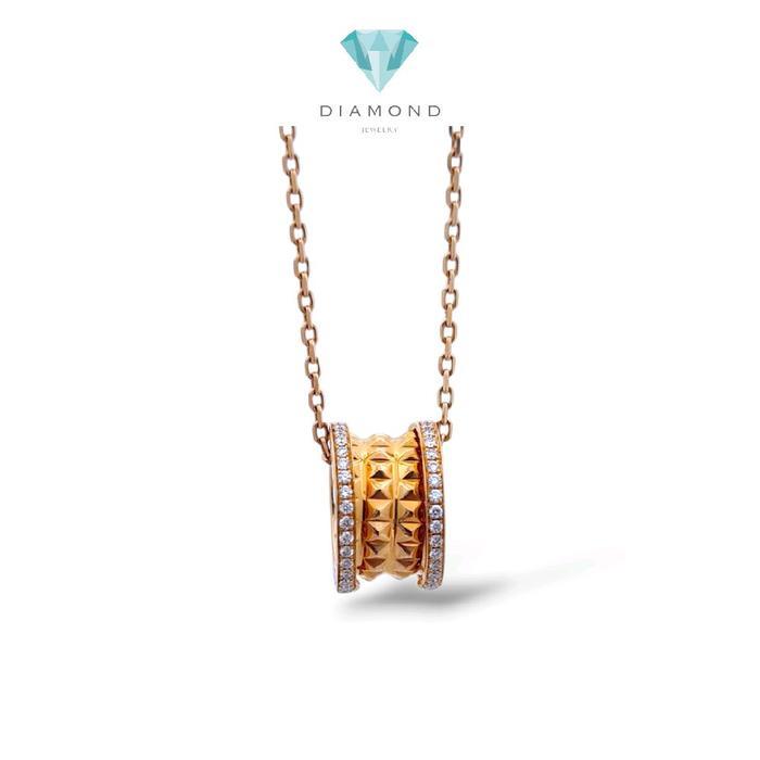 B.Zero1 Rock Diamond Necklace 18K / Diamond Jewelry / 160KBD19150OAB