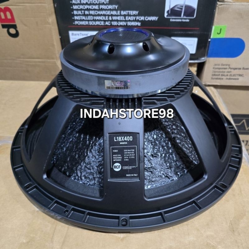Speaker Component Sub RCF LF18x400 GradeA Speaker RCF LF 18X400