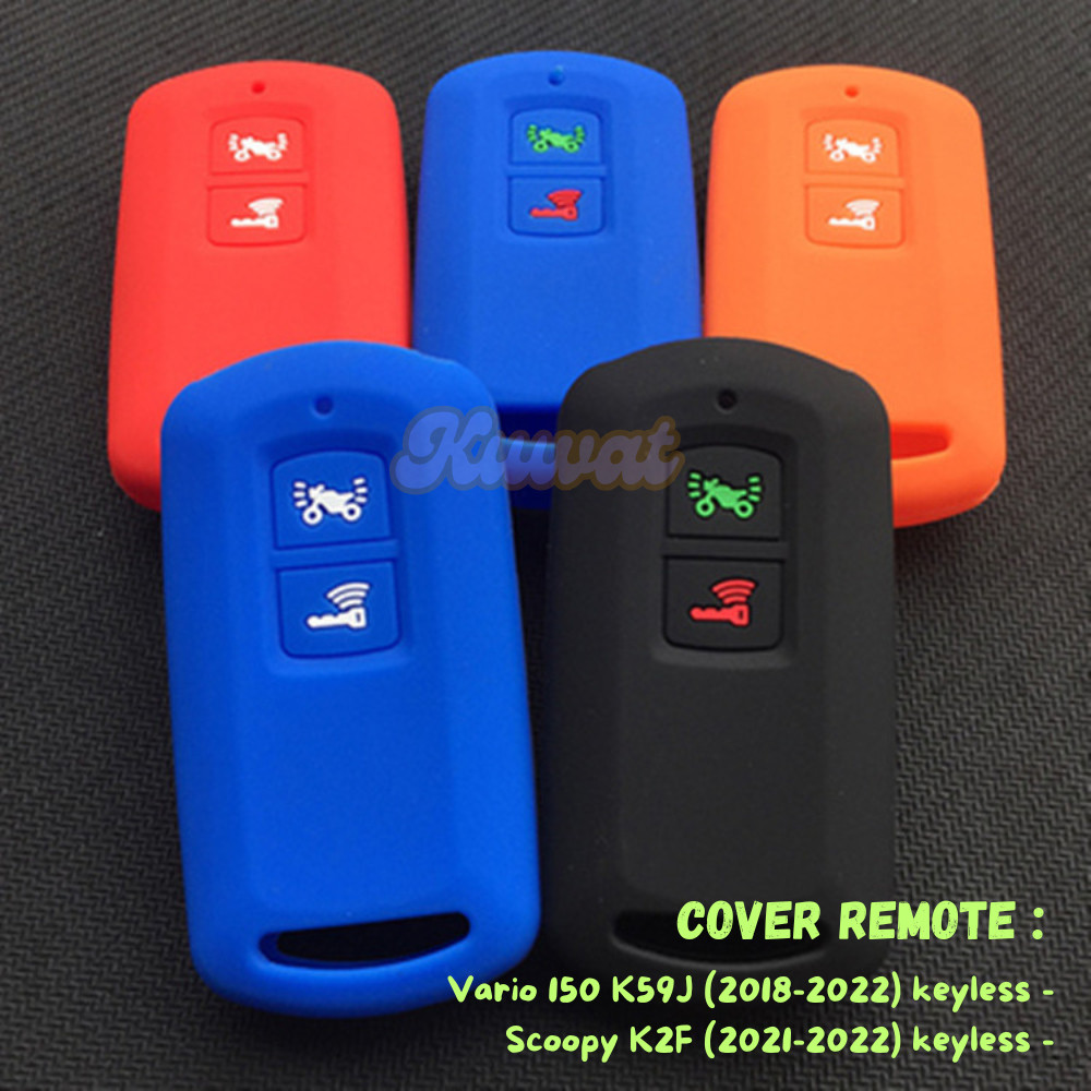 Cover Remote Vario 150 Scoopy (2021-2022) | Silikon Kunci Remote Scoopy vario 150