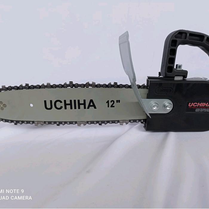 Ready UCHIHA ADAPTOR CHAINSAW MINI ELEKTRIC SENSO MESIN GERINDA 12INC GERGAJI