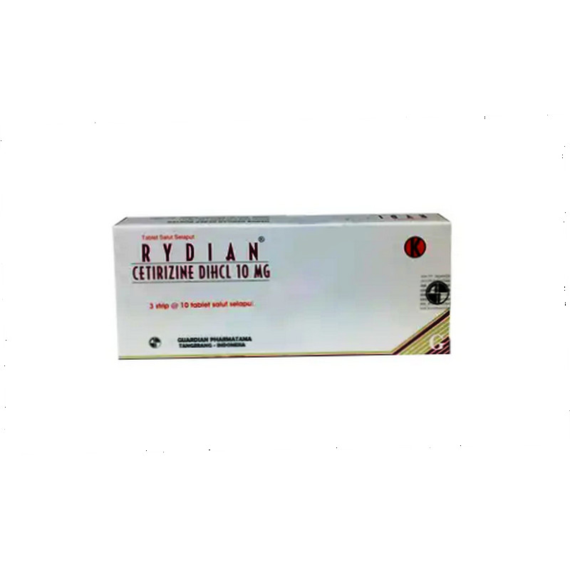 RYDIAN 10 MG 1 STRIP @ 10 TABLET SALUT SELAPUT