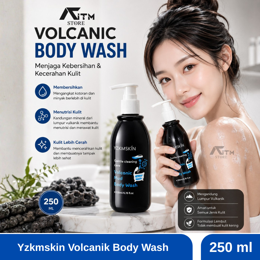 Toner YZKMSKIN Biru Kuning Hydrating Essence Toner Skincare Wajah Lembap Harian