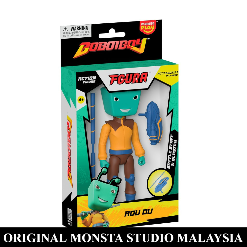 READY STOK MONSTA Fgura Adudu Premium Quality Collectible Toy Figure Original import malaysia malay 