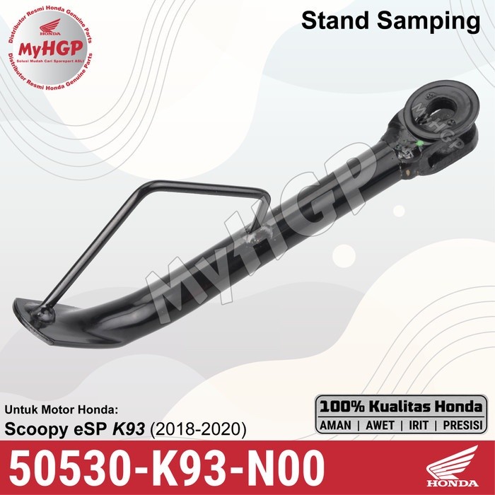 50530K93N00 Stand Samping Satu Scoopy 2018 Honda Genuine 50530-K93-N00 50530 K93 N00