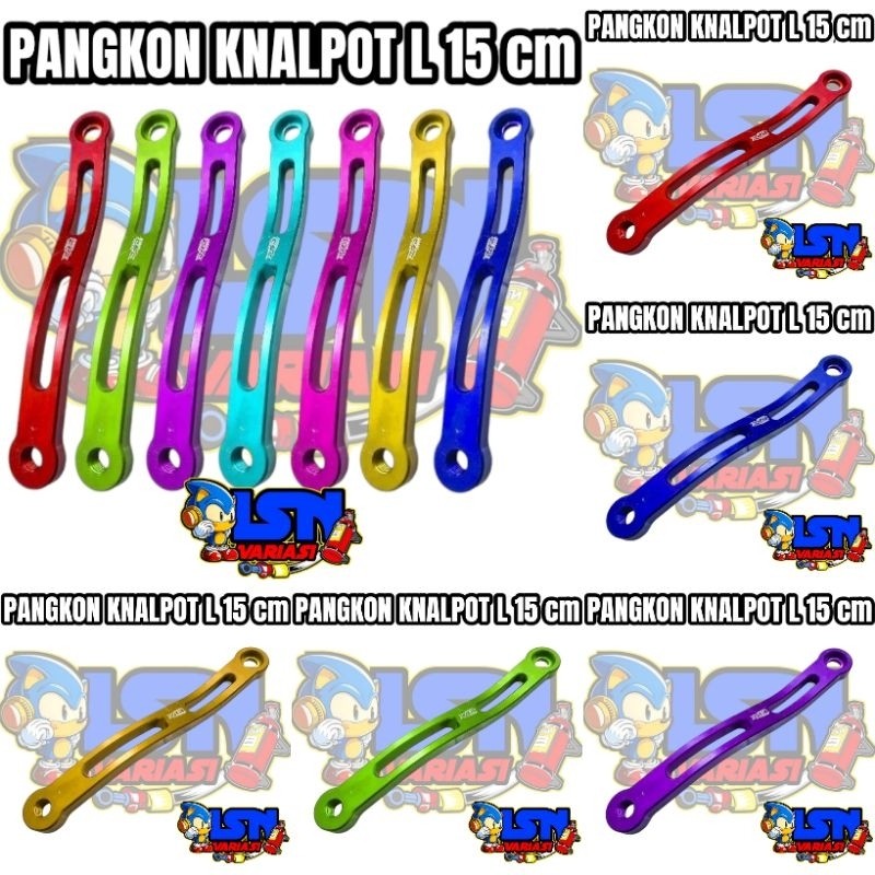 Breket knalpot L kenalpot pangkon knalpot ninja breket knalpot L panjang 15cm almunium cnc