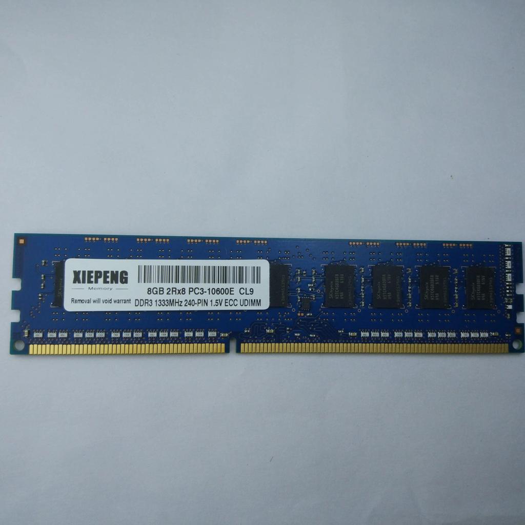 for Dell PowerEdge C6105 C6220 II T410 T620 workstation RAM 8GB DDR3 1333MHz Unbuffered DDR3-1600 EC