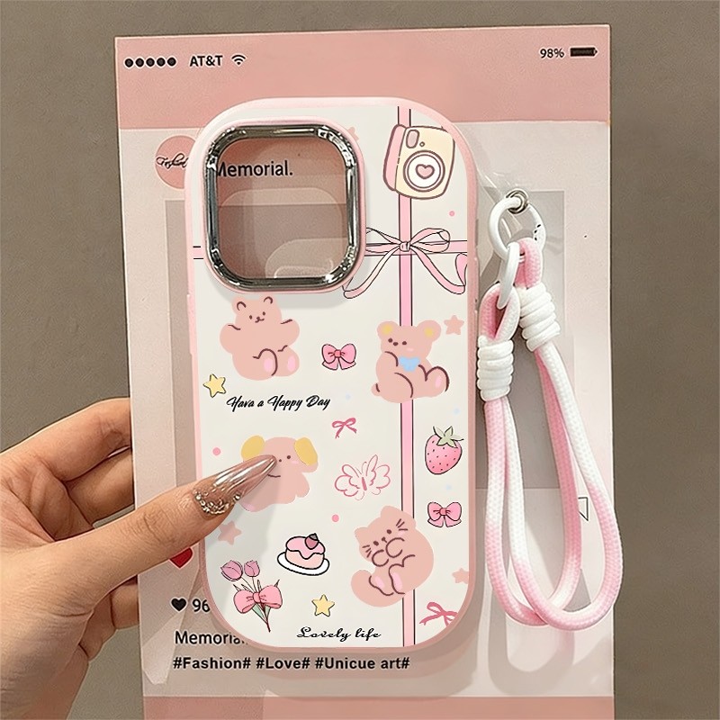 TOCO gelang+CASE Realme C11 C12 C15 C2 C20 C21 C21Y 85G 95G 5 12PRO 12PLUS 11PRO NARZO60PRO 30 70X N