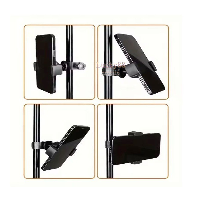 clip ekspansi Ponsel untuk  Siaran Langsung Penyangga Mount Kamera HP Clamp Universal Klip Tetap Dud