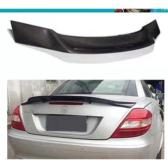 R171 Carbon Fiber R Style Spoiler For Mercedes Benz SLK Class R171 2005 - 2011 SLK200 SLK280 SLK300 