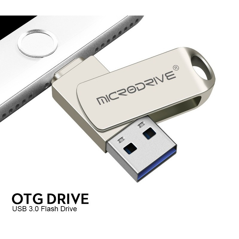USB 30 Flash Drive 32GB 64GB 128GB 256GB Personalizado Pen Drive for iphone ipad PC